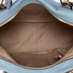 Shoulder Bag Medium Paraty Medium Light Blue Grained Calfskin Leather
