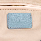 Shoulder Bag Medium Paraty Medium Light Blue Grained Calfskin Leather