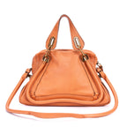 Shoulder Bag Medium Paraty Medium Orange Grained Calfskin Leather