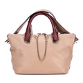 Bolso de Hombro Bailey Convertible Tote Bag 2 VÍAS Piel de Becerro Rosa