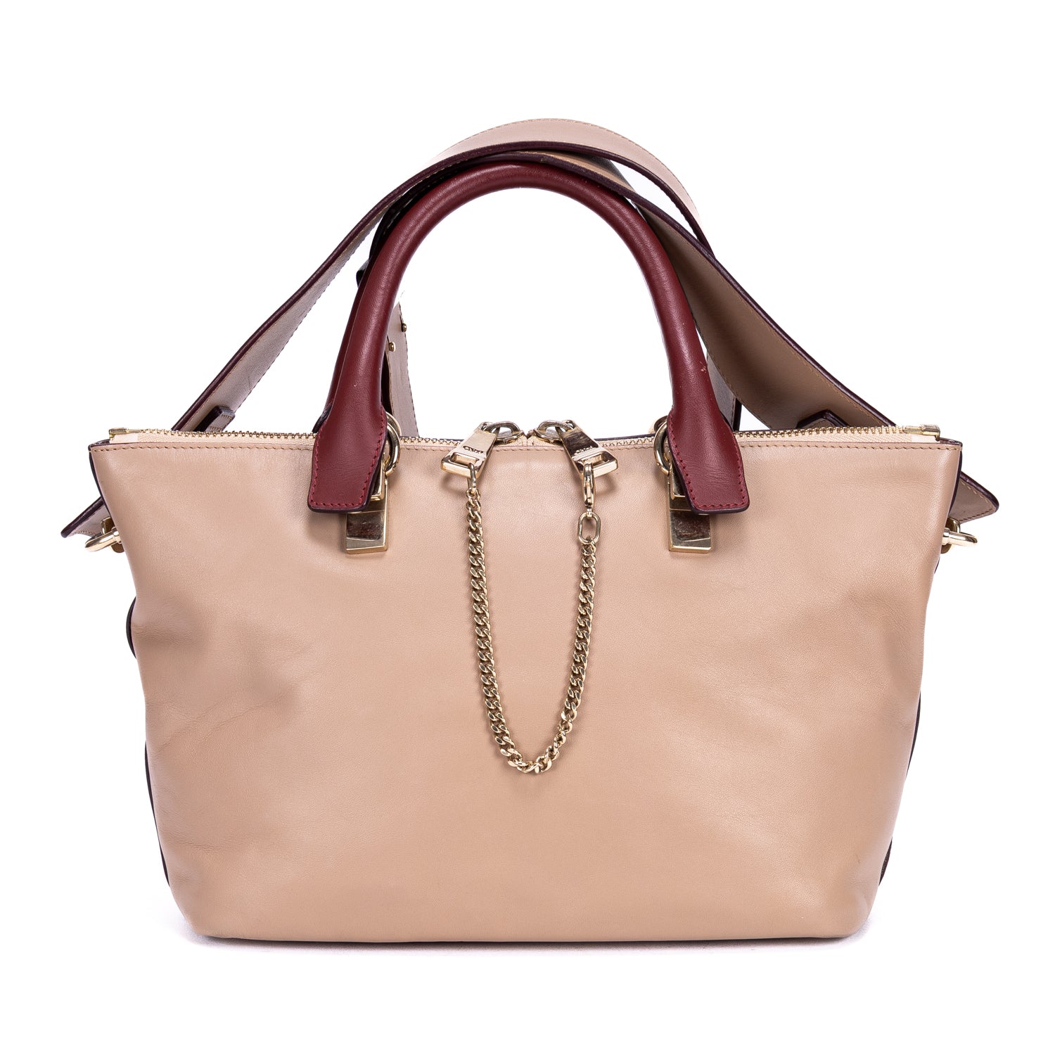 Shoulder Bag Bailey Convertible Tote Bag 2-WAY Pink Calfskin Leather
