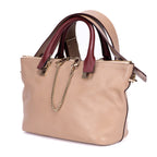 Bolso de Hombro Bailey Convertible Tote Bag 2 VÍAS Piel de Becerro Rosa