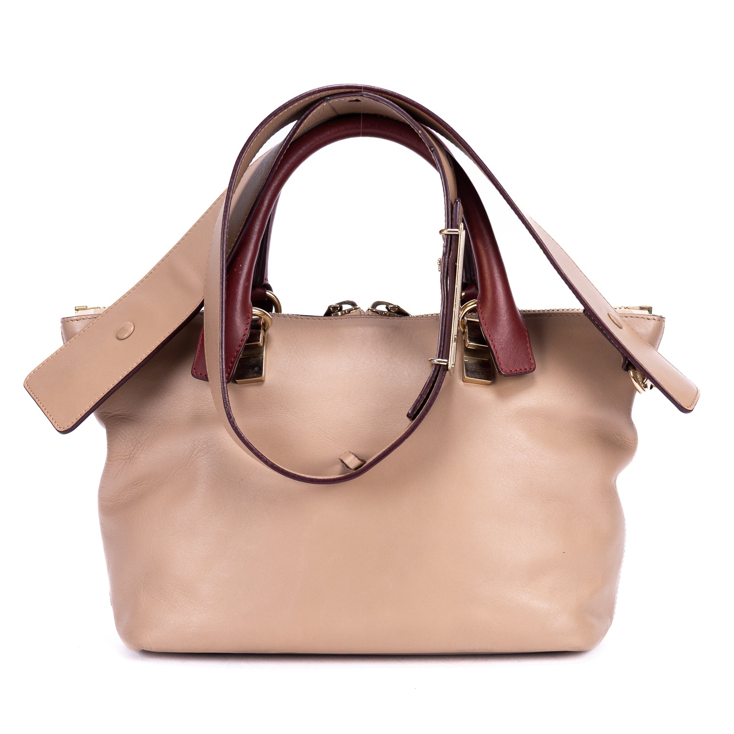 Shoulder Bag Bailey Convertible Tote Bag 2-WAY Pink Calfskin Leather