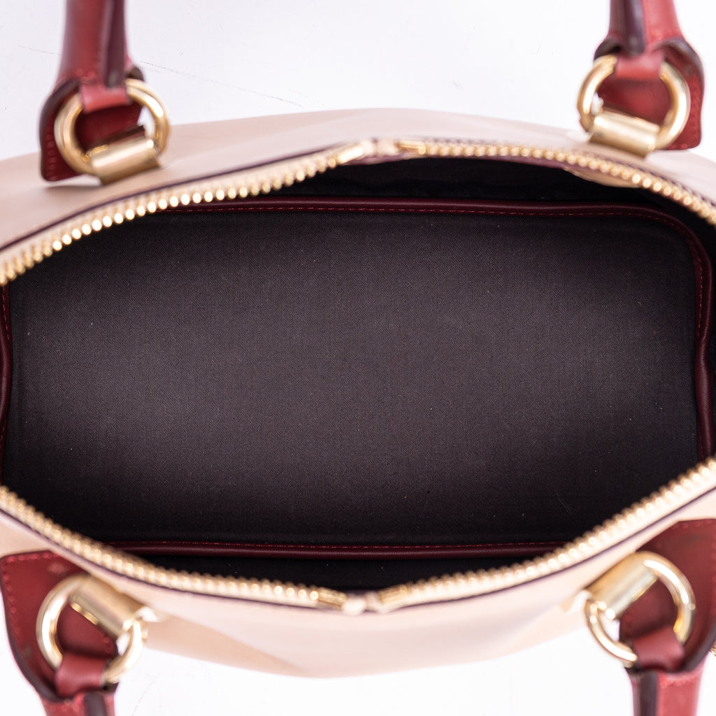 Bolso de Hombro Bailey Convertible Tote Bag 2 VÍAS Piel de Becerro Rosa