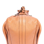 Sac à bandoulière Medium Paraty Cuir de veau grainé orange