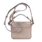 Shoulder Bag Mini C Bag Mini Grey Smooth Leather