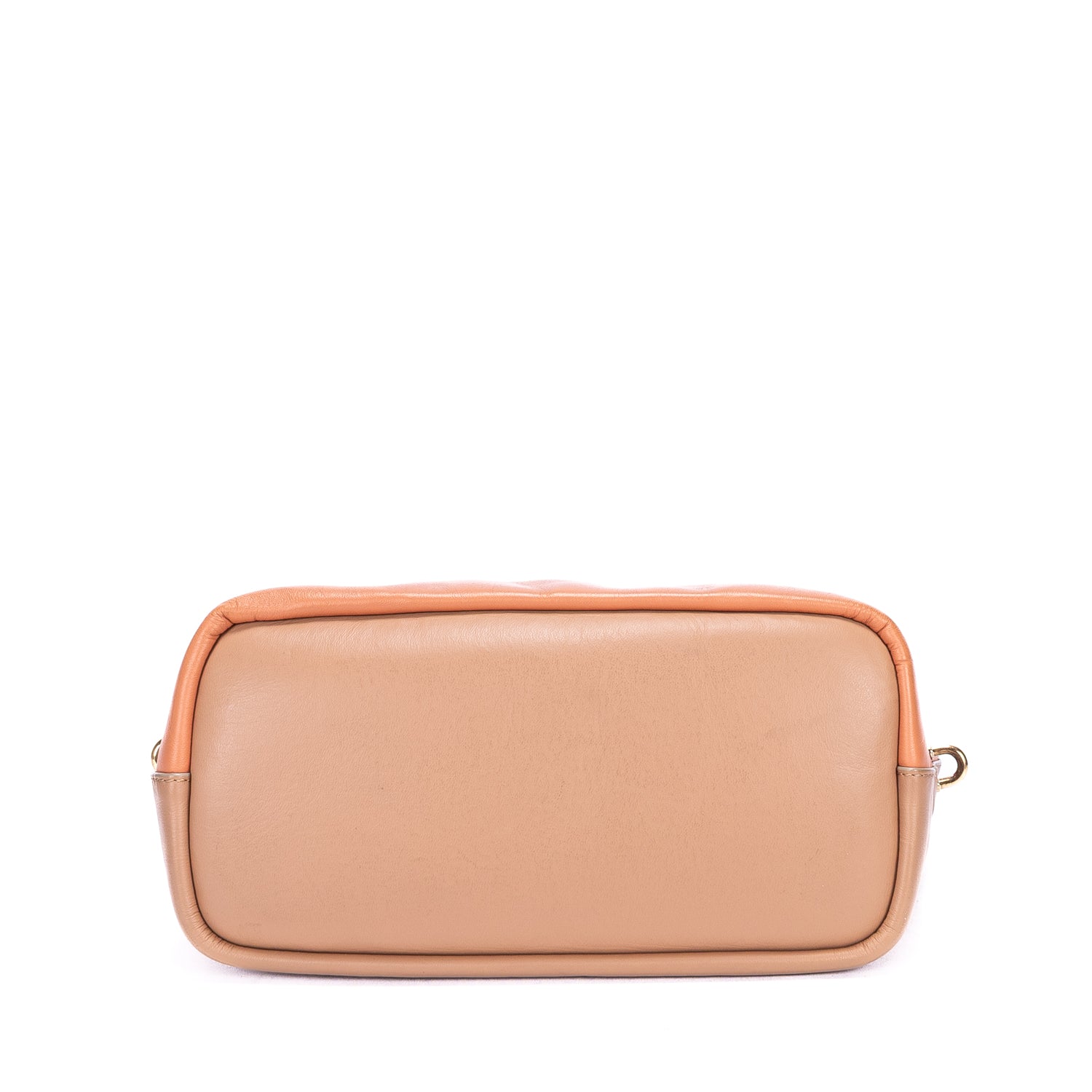 Shoulder Bag Bailey Convertible 2-Way Tote Orange Smooth Leather