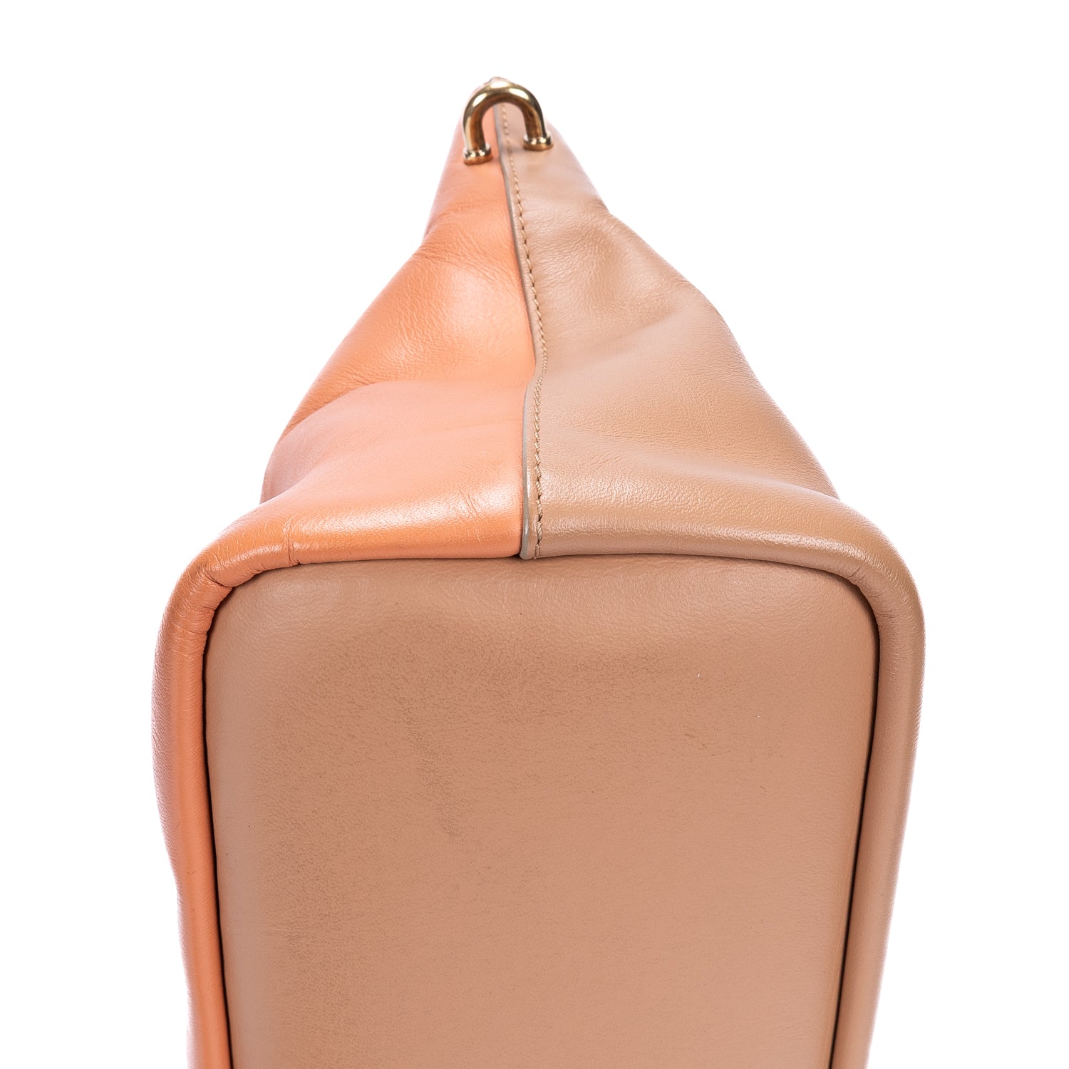 Shoulder Bag Bailey Convertible 2-Way Tote Orange Smooth Leather