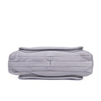 Shoulder Bag Large Paraty Large Grey Grained Calfskin Leather