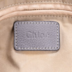 Shoulder Bag Large Paraty Large Grey Grained Calfskin Leather