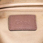 Shoulder Bag Medium Paraty Medium Dark Pink Grained Calfskin Leather
