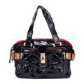 Shoulder Bag Tote Bag Black Patent Leather