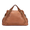 Shoulder Bag Large Paraty Large Brown Grained Calfskin Leather