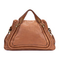 Shoulder Bag Large Paraty Large Brown Grained Calfskin Leather