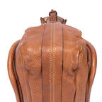 Shoulder Bag Large Paraty Large Brown Grained Calfskin Leather