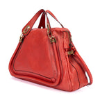 Shoulder Bag Large Paraty Large Red Grained Calfskin Leather