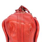 Shoulder Bag Large Paraty Large Red Grained Calfskin Leather