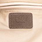 Shoulder Bag Medium Paraty Medium Brown Grained Calfskin Leather