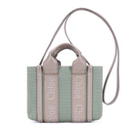 Shoulder Bag Mini Woody Tote Mini Green Canvas