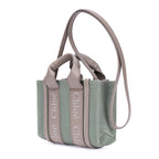 Shoulder Bag Mini Woody Tote Mini Green Canvas