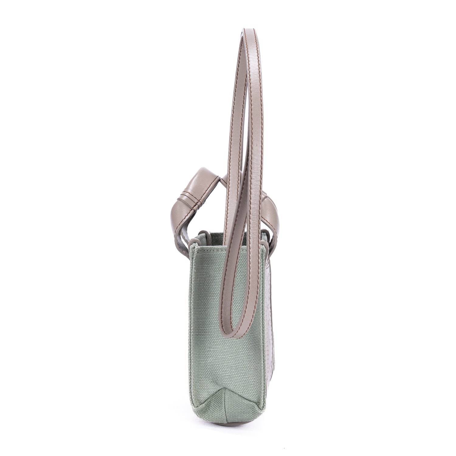 Shoulder Bag Mini Woody Tote Mini Green Canvas