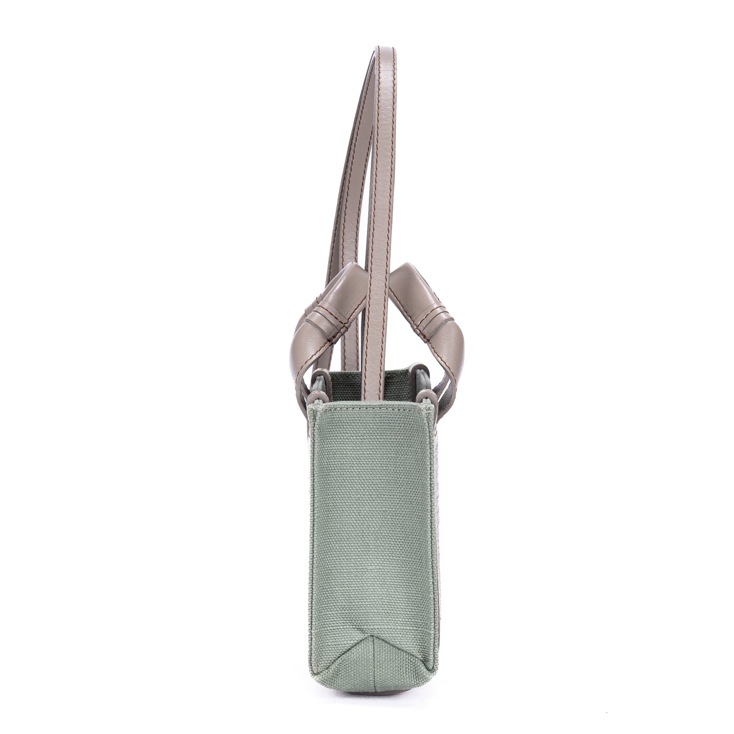 Shoulder Bag Mini Woody Tote Mini Green Canvas