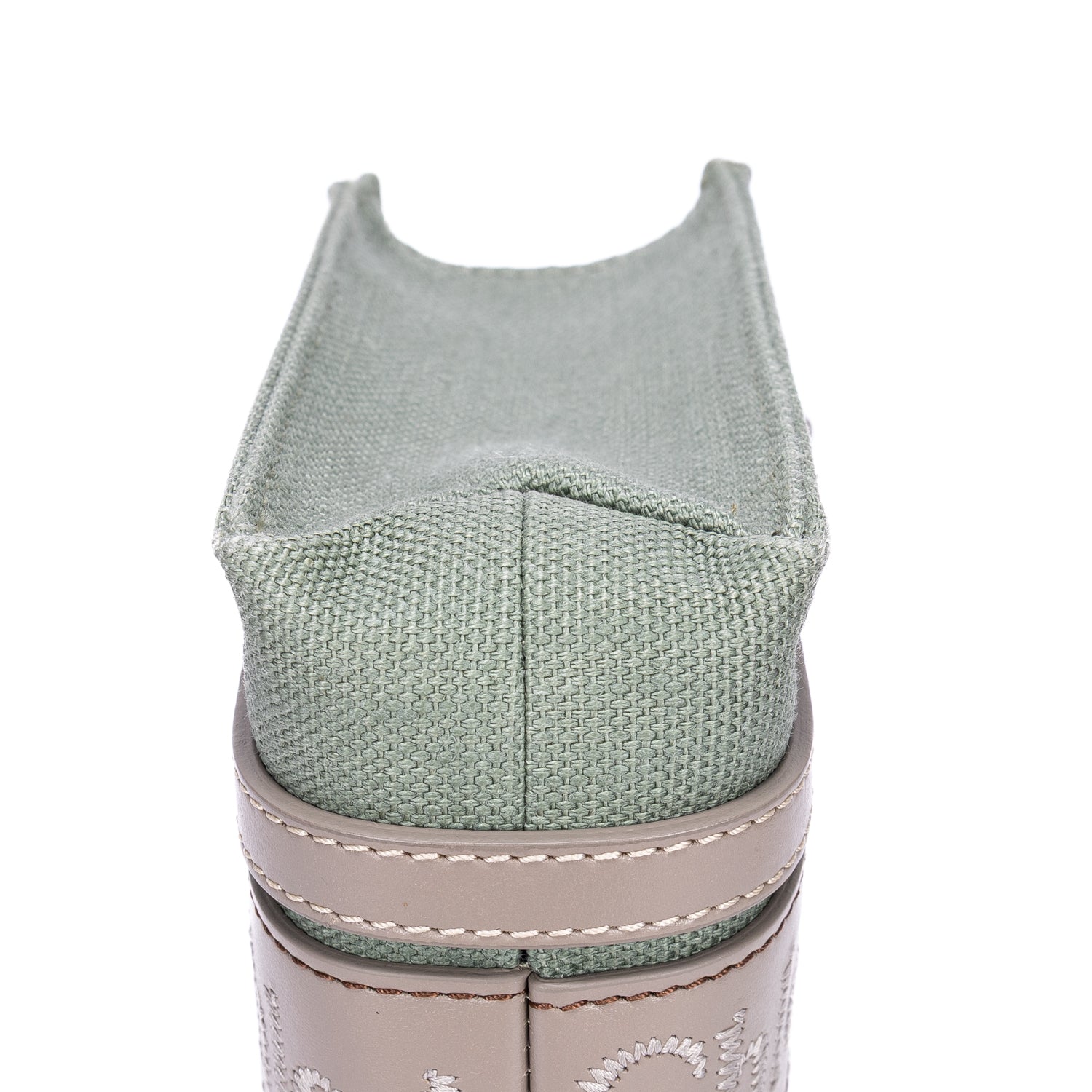 Shoulder Bag Mini Woody Tote Mini Green Canvas
