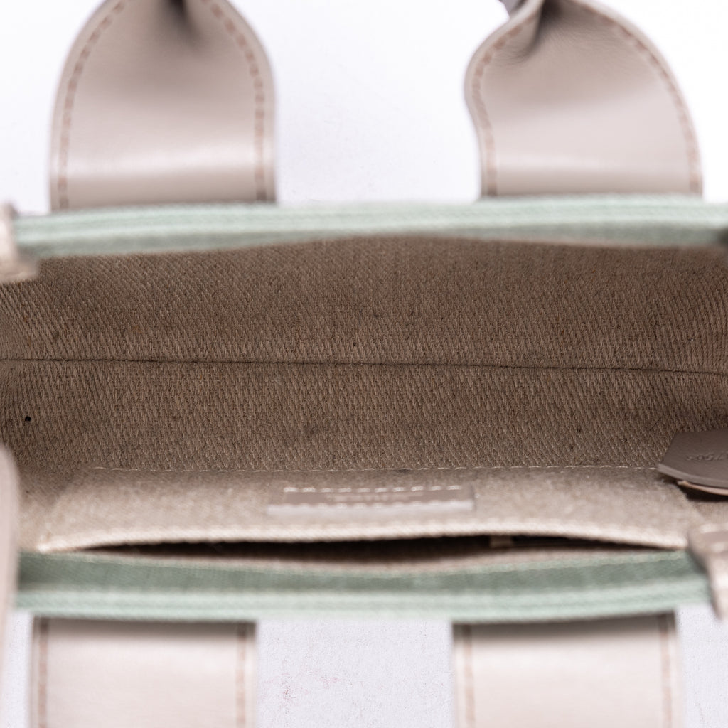 Shoulder Bag Mini Woody Tote Mini Green Canvas