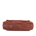 Shoulder Bag Large Paraty Large Brown Grained Calfskin Leather