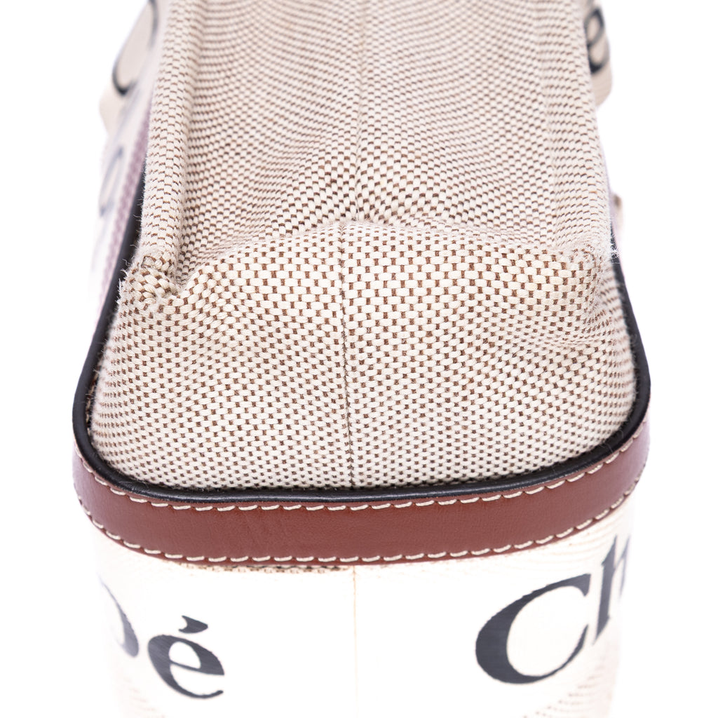 Shoulder Bag Mini Woody Tote Mini Brown Canvas