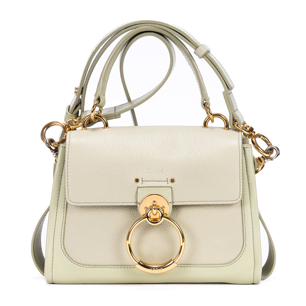 Bandolera Tess Day Bag Piel de Becerro Verde Claro