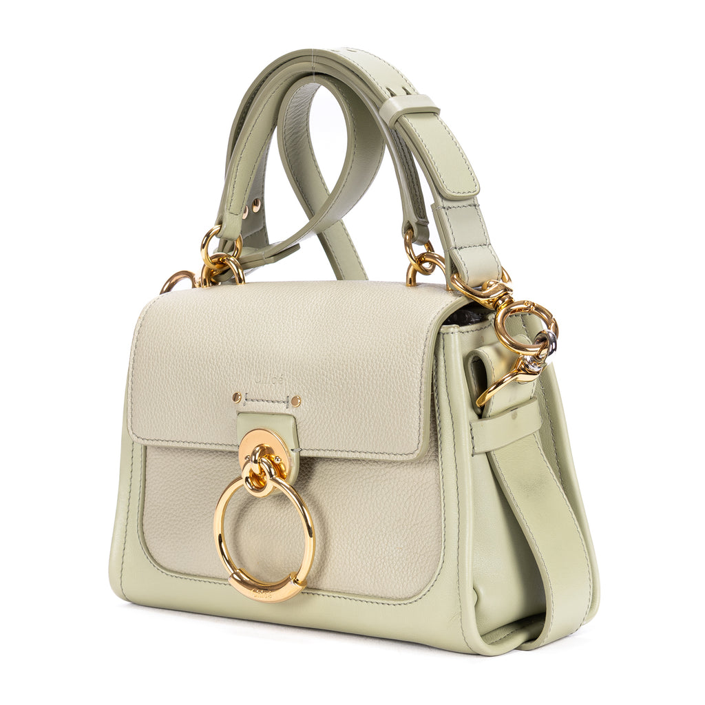 Bandolera Tess Day Bag Piel de Becerro Verde Claro