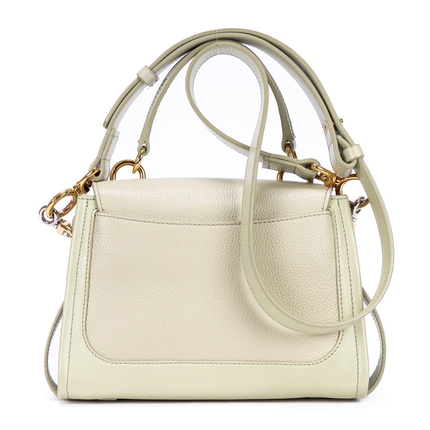Shoulder Bag Tess Day Bag Light Green Calfskin Leather