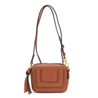 Shoulder Bag Micro Marcie Crossbody Micro Tan Calfskin Leather
