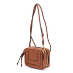 Shoulder Bag Micro Marcie Crossbody Micro Tan Calfskin Leather