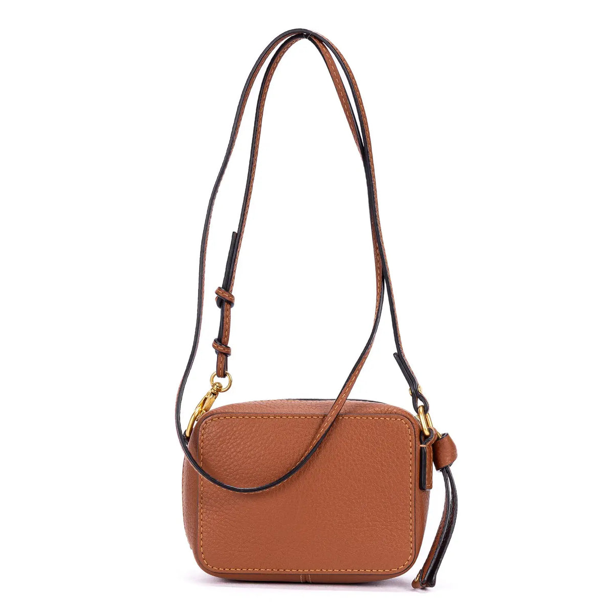 Shoulder Bag Micro Marcie Crossbody Micro Tan Calfskin Leather