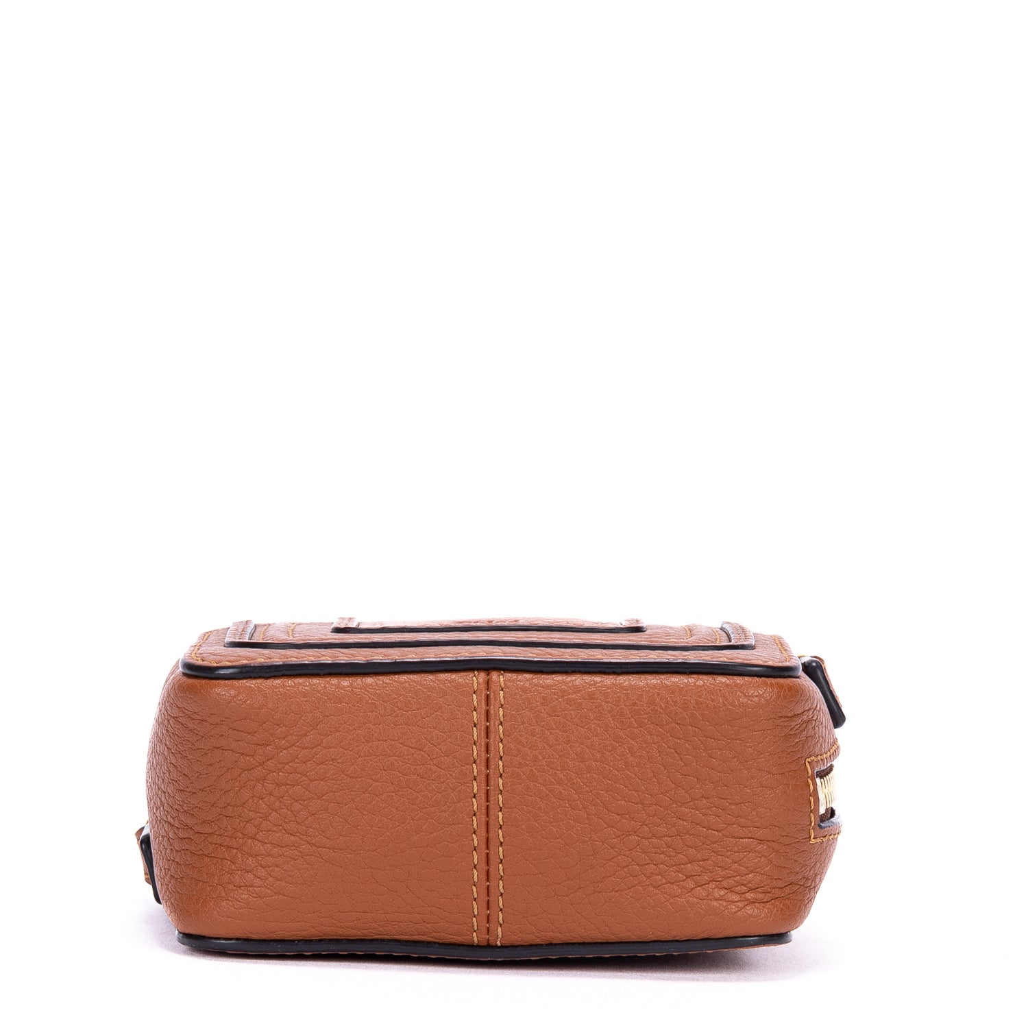 Shoulder Bag Micro Marcie Crossbody Micro Tan Calfskin Leather
