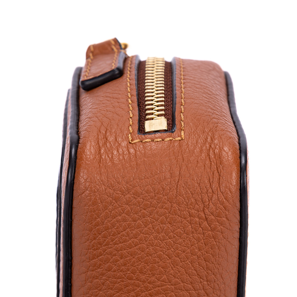 Shoulder Bag Micro Marcie Crossbody Micro Tan Calfskin Leather