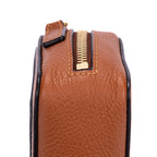 Shoulder Bag Micro Marcie Crossbody Micro Tan Calfskin Leather