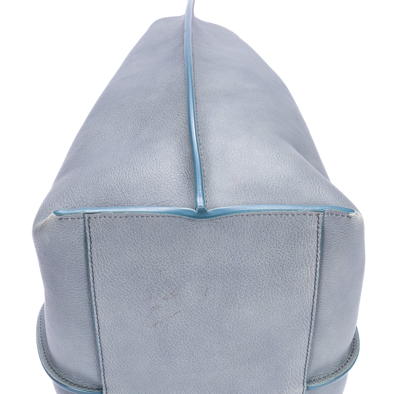 Shoulder Bag Victoria Tote Blue Calfskin leather