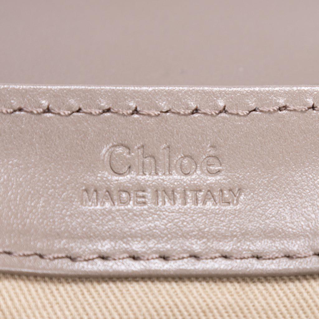 Sac porté épaule C Bag veau lisse taupe