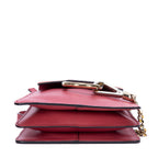 Shoulder Bag Small Faye Bracelet Bag Small Pink Calfskin leather