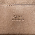 Mochila Faye Pulsera Cuero Liso Marrón/Ante