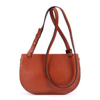 Shoulder Bag Georgia Crossbody Brown Calfskin leather