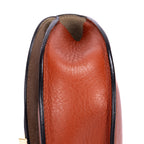 Shoulder Bag Georgia Crossbody Brown Calfskin leather