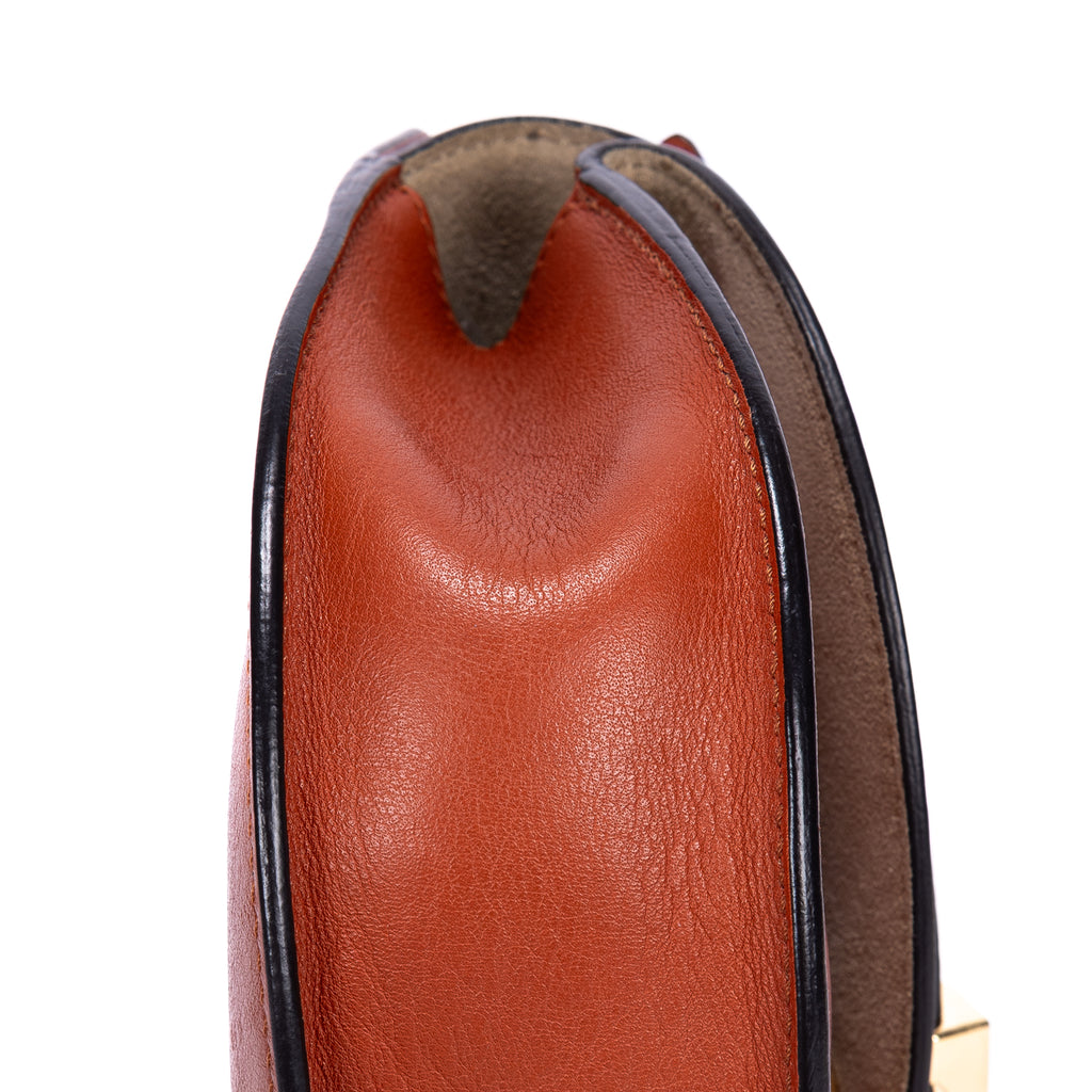 Shoulder Bag Georgia Crossbody Brown Calfskin leather