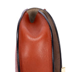 Shoulder Bag Georgia Crossbody Brown Calfskin leather