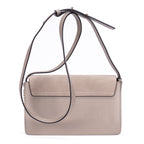 Bolso al Hombro Faye Pequeño Piel de Becerro Lisa Gris