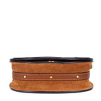 Bolso de mano Nile Bracelet Bag Piel de becerro lisa marrón