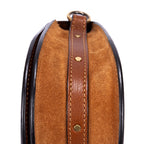 Bolso de mano Nile Bracelet Bag Piel de becerro lisa marrón
